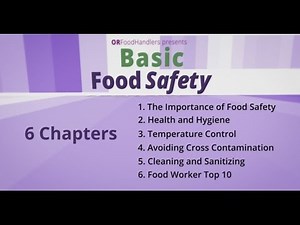 Basic Food Safety for Oregon: Introduction (English)