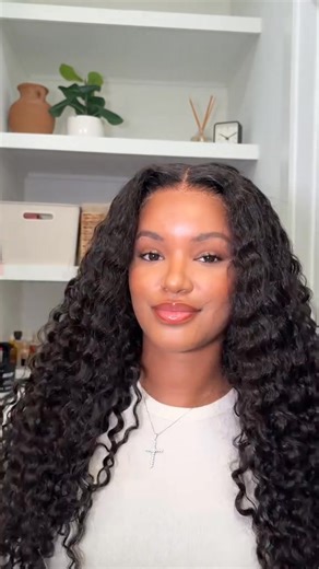 29K views · 14 reactions | When your install looks this good without glue… @lyricslove Hair: ISEE Water Wave 9x6 Tpart Wear Go Wig Pre-Cut Lace Deep Part Glueless Wig | ISEE Hair Beauty | Facebook