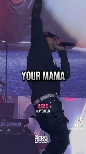 Mayorkun - Mama (Official lyrics Video)