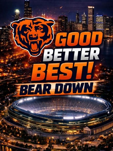 Chicago Bears Hype Video - Good Better Best - Bear Down #fypシ, #nflplayoffs, @chicagobears, #beardown🐻⬇️ Another Follower reqeust. Keep them coming!! Full Video https://youtube.com/shorts/S-8sesZlNXs?feature=share GOOD BETTER. BEST - BEAR DOWN This is Chicago Bears football. From Soldier Field under the lights to the roar of the city, this hype song is for every Bears fan who lives and breathes navy and orange. Built on tradition, toughness, and belief — this track is a rally cry for the faithf