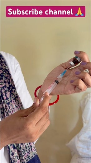 How to give subcutaneous injection?💉!Injection video !! #trending #shorts #health #newvideo #trend