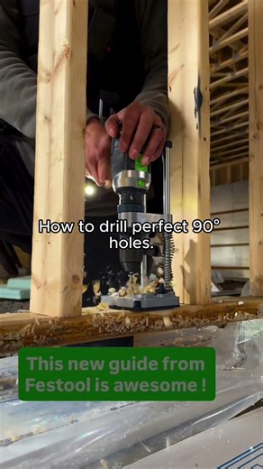 How to drill perfect 90° holes