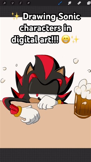My favorite Sonic digital art drawings 😁✨ #sonicthehedgehog #sonicfanart #digitalart #art