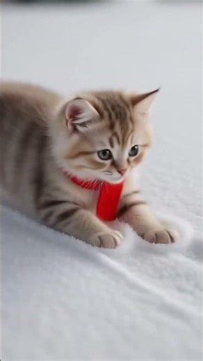 Cute Christmas Kitten Zoomies ❄️😹 | Winter Playtime Moments
