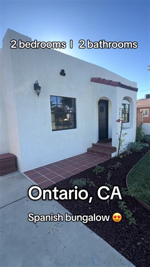 Ontario home for sale 🏡 ✨ Fully remodeled 🛏 2 Bedrooms | 🛁 2 Baths 🚗 1-car garage 📍 Blocks from Downtown close to the 10 fwy Don’t miss this one! #SoldWithGrace #RealEstate #OntarioCA #HomesForSale #FirstTimeHomeBuyer