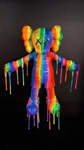 Wasted Holiday by Josh Mayhem | Contemporary Pop Sculpture Art #shorts