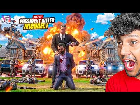 PRESIDENT ALMOST KILLED THE MICHAEL! 😱 GTA 5 Real Life!