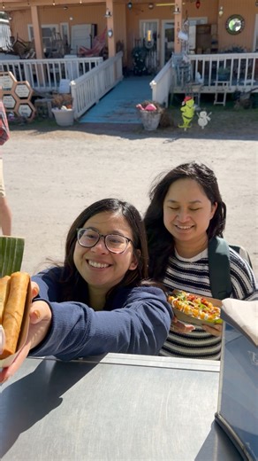 our first time setting up at a new location #lumpia #foodtrucklife #comfortfood #smallbusinessowner #restaurantmenu #SundayMotivation #localevents #recipeideas #CedarPointNC | Cecilia Arevalo Bridges