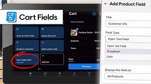 Adding custom fields for POS checkout