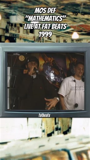 Fat Beats on Instagram: "Mos Def performing “Mathematics” live at Fat Beats in 1999."
