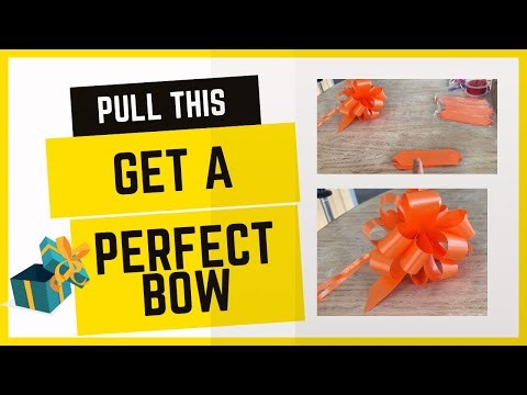 This Ribbon Turns Into a Perfect Bow in Seconds 🎀