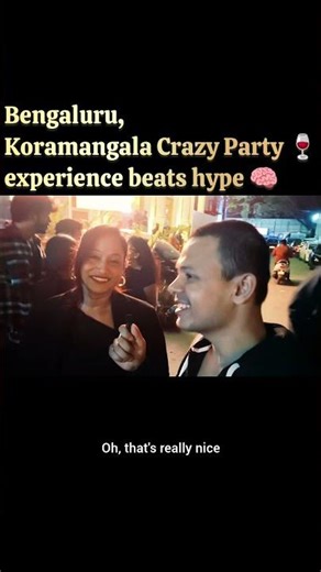 Bengaluru, Koramangala Crazy Party 🍷this advice is earned 🚨 #giveaway