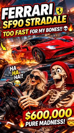 Ferrari SF90 Stradale Review – TOO FAST FOR MY BONES!! 😂🔥 #Ferrari #Supercar