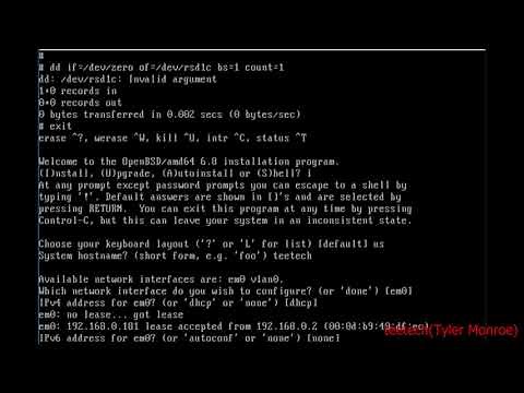 OpenBSD Full Disk Encryption Setup