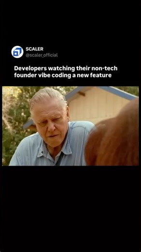Developers Watching their Non-Tech Founder Vibe Coding a New Feature #developerlife #shorts
