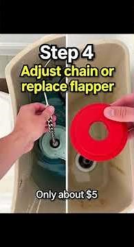 How to fix a running toilet!