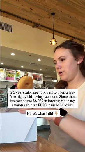 Here’s what I did 👇🏼 1️⃣ Spent 5 mins to open a high yield savings account with CIT Bank