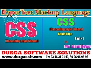 HTML||HTML Basic Tags Part- 10 by Manideep