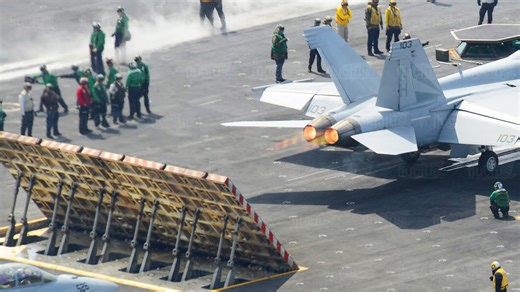 Launching jets: The mesmerizing process from aircraft carriers