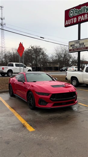 Celebrating the New Race Red 2026 Mustang GT
