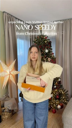 ‪@louisvuitton‬ Speedy Nano limited unboxing 🦋 #louisvuitton #lvunboxing #lvbag