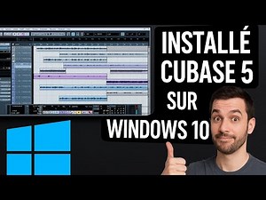Installer Cubase5 sur windows10 & 11(tuto facile)#cubase #windows11 #windows10 #vst