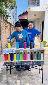 240K views · 644 reactions | Bottle matching game guess the colors of the bottles | Krizz Challenge | Facebook