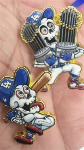 Dodgers Hat Pins: Completing the Three-Peat Set