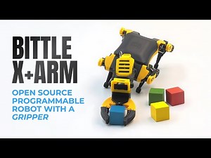 Bittle X + Robotic Arm Gripper | The Ultimate OPEN SOURCE Coding Robot Dog