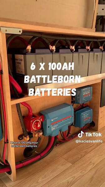 Van Build Part 17: Battery Wiring! I probably owe my firstborn to Nate and Steph from Explorist.life for this whole electrical build- massive credit to them for their kits and tutorials! . . . #vanlife #vanbuild #vanconversion #diy #diybuild #selfbuild #campervan #camperconversion #solofemale #femalevanbuild #tinyhome #renovation #homeonwheels #promasterconversion #electrical