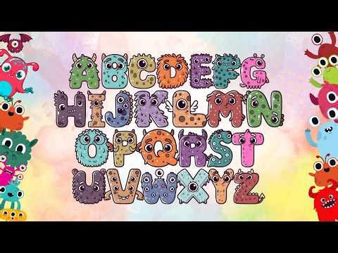 ABC Monster Song 👾 | Learn Alphabet A to Z with Cute Monsters | Happy Beats Kids