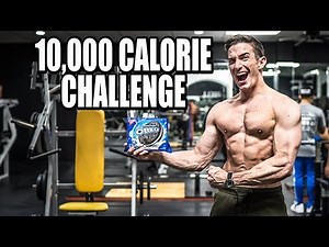 10,000 CALORIE FOOD CHALLENGE - EPIC CHEAT DAY - 4K VIDEO