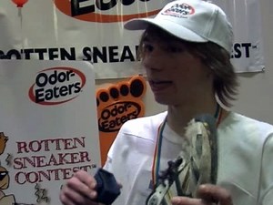 Alaska teen claims stinky sneaker title