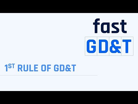 1st Rule of GD&T (Boundary/Envelope Principle) - GD&T Course