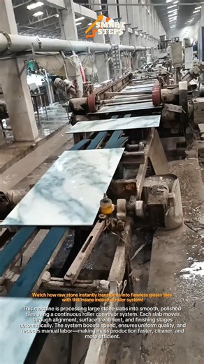 This Machine Turns Slabs Into Perfect Marble Tiles in Seconds 🤯