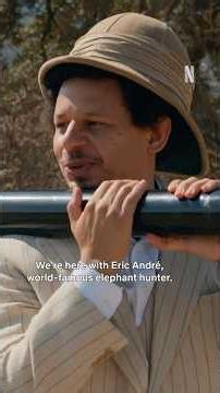 Johnny Knoxville and Eric André, world-famous game hunters. #Jackass