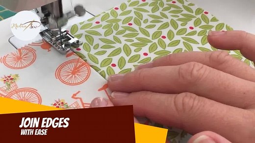 This machine presser foot has a guide at the center so you can easily stitch in the ditch, join edges or lace! Get one here: madamsew.com/stitch-in-the-ditch *** Now 50% OFF for a limited time! *** Enjoy this deal here: madamsew.com/stitch-in-the-ditch | Madam Sew