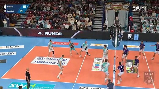 Spiel Highlights zu SWD powervolleys Düren - ASV Dachau