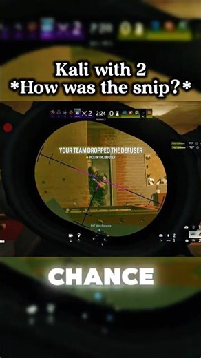 How was it ? #rainbowsix #rainbow6siegeclips #tomclancysrainbowsixsiege #shorts