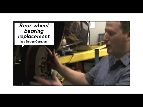 Dodge Caravan Rear Wheel Bearing Replacement