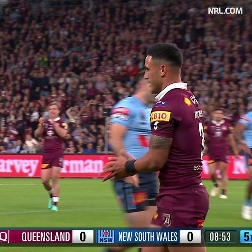 Queensland strike first! 🔥 #Origin | NRL