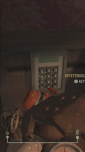 Atlantic City Mysterious Keypad Code (it works but, nothing happens) #shorts #fallout76 #fallout