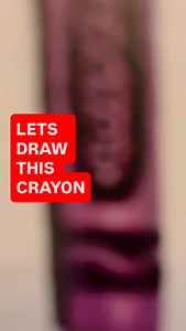 Let’s #draw a hyper realistic crayon! This’ll be a fun #artchallange drawing something simple but making it hyper realistic. Had a lot of fun with this one Please help my algorithm by liking commenting and sharing to your story | PraiseJesus C Artis