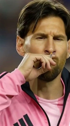 Messi Caught Smoking a Cigarette?! 😱🚬 #shorts #football #cr7 #cristianoronaldo #messi #funnyfootball
