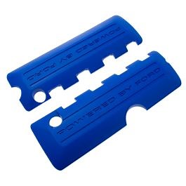 Ford Performance Coil Cover Blue With Powered By Ford Logo Pair Mustang 5.0L 2011-2017/ 5.2L 2015-2022