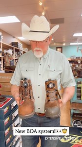 11 reactions | ‼️Check out the BOA system‼️ Shoe laces will never be in your way again with these safety toe BOA system work boots鸞 #workboots #work #westernwear #rocky #irishsetter | Blair's Western Wear | Facebook