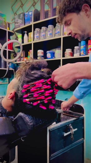 Hair Perming Step by Step | Permanent Hair Perm Tutorial