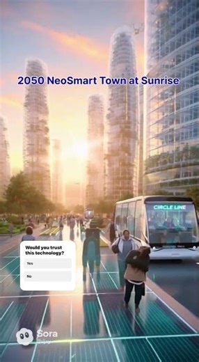 Future City 2080 — How Will Our World Look? 🤖✨ #shortsfeed #aishorts