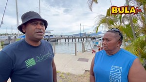 Nodrau veitalanoa na Vakailesilesi ni BulaFM, Milika Malaka kei Tui Vakaotia na Peresitedi ni mata timi ni Namale Resort & Spa mai Savusavu, Cakaudrove. #fijihoteliersannualtournament #bulafm #malolo2025 | Bula FM Fiji