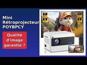 AVIS (2026): Mini Rétroprojecteur POYBPCY 16000L FHD. DÉTAILS ESSENTIELS
